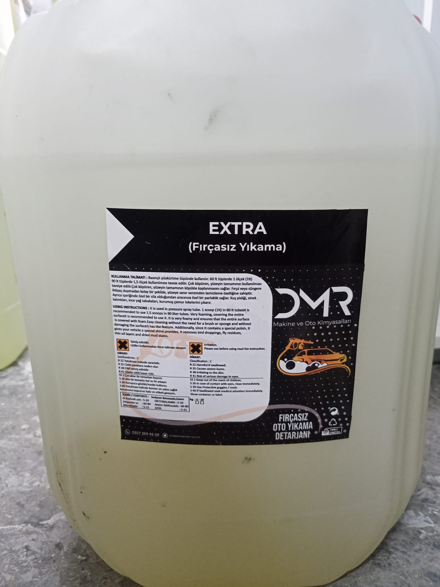 Yağ Sökücü (tır branda yıkama)